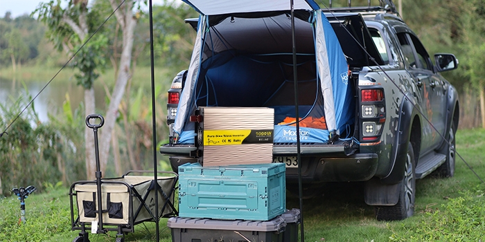 Pure sine wave inverter for camping
