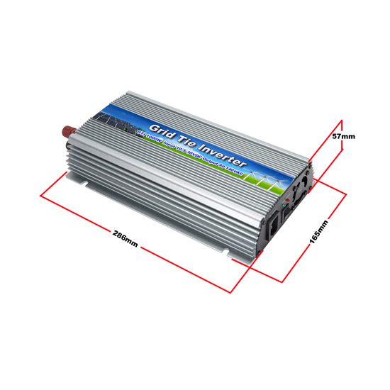 1000W Solar Grid Tie Inverter, 12V/24V DC to 110V/220V AC | inverter.com