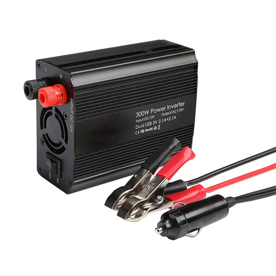 300W 12V 24V 220V Power Inverter with dual USB-C, High-capacity DC to AC  power inverter suppliers