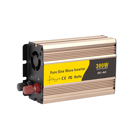 300 Watt Pure Sine Wave Power Inverter, 12V DC to 110V AC