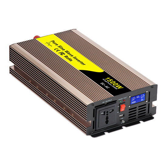 Shop for 1500W Peak 4500W Pure Sine Wave Power Inverter DC 12V to AC 110V  Converter with Battery AC Charger LCD Display,Ups Low Frequency Home Use Solar  Inverter for Lithium, Sealed, Gel