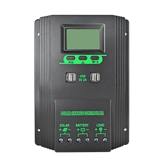 80A 12V/24V/48V PWM Solar Charge Controller