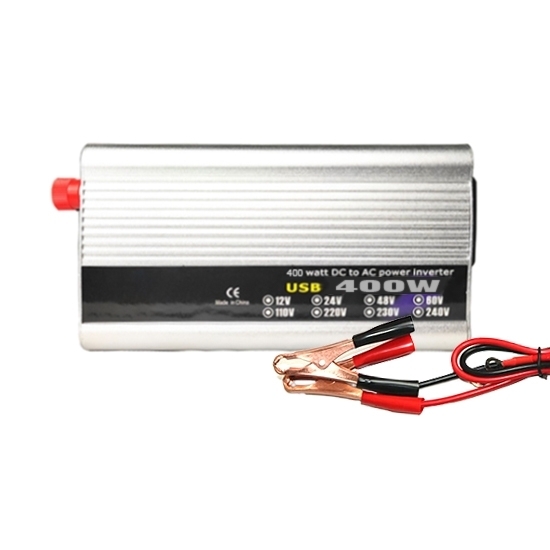 400W Car Power Inverter, DC 12V/24V to AC 110V/220V