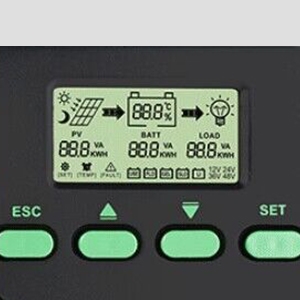 10a mppt solar charge controller lcd display