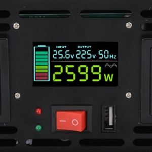 1200W pure sine wave inverter LCD display