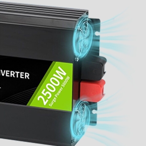 2500W pure sine wave inverter cooling fan