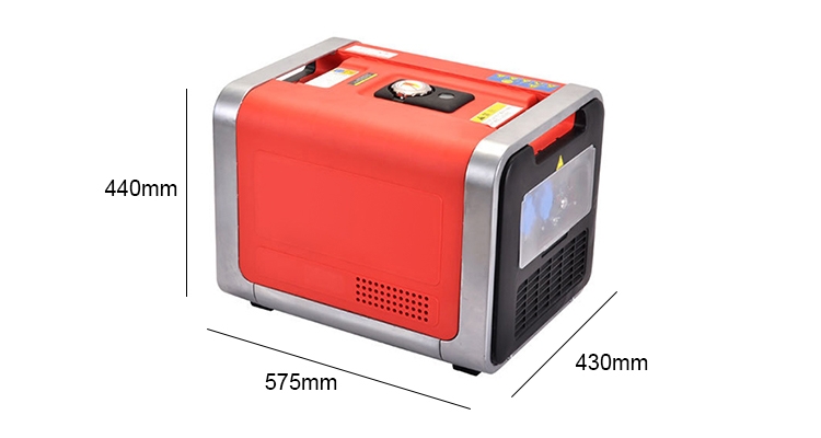 3000W inverter generator dimension