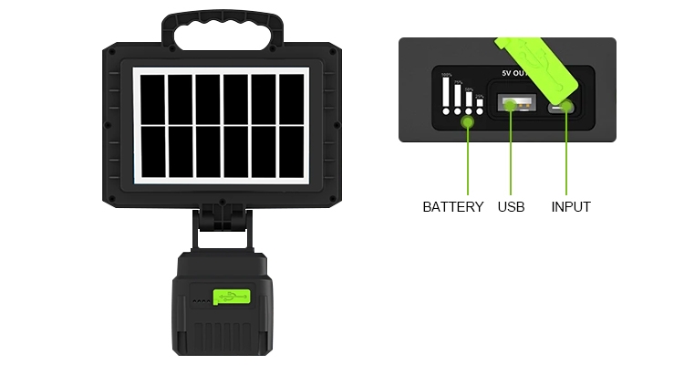 300W solar flood light description