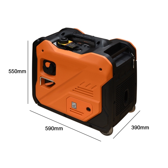 5000W portable inverter generator dimension