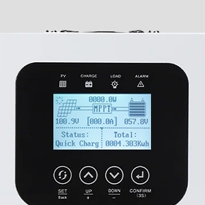 70a mppt solar charge controller lcd display