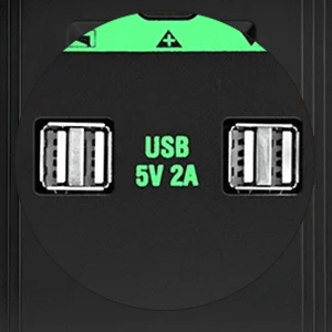 100a pwm solar charge controller dual usb charging ports