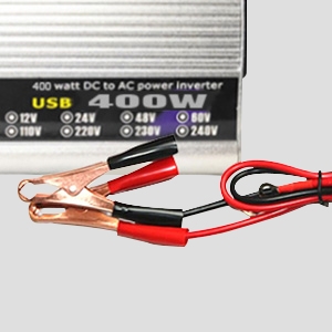 400w car inverter battery clamp