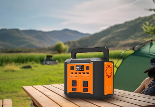 300W portable solar generator