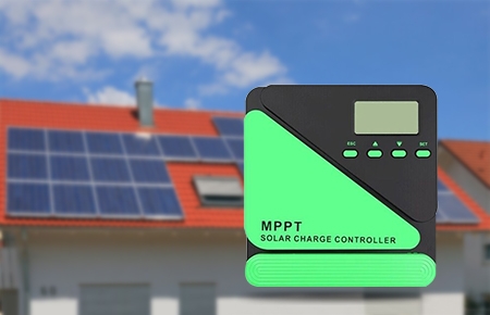 MPPT solar charge controller installation