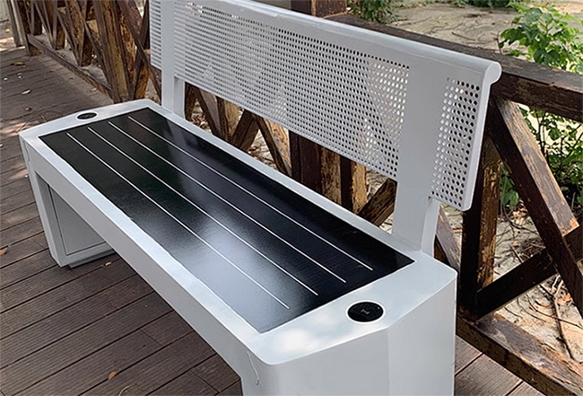 Solar bench