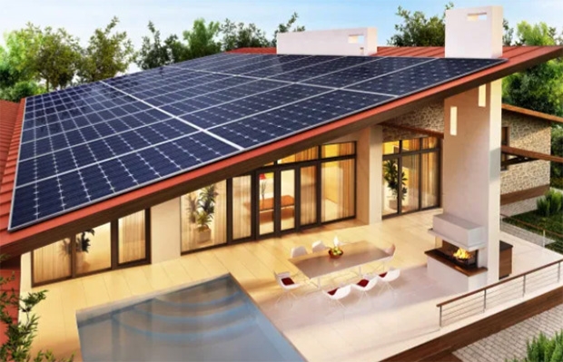 Solar energy home