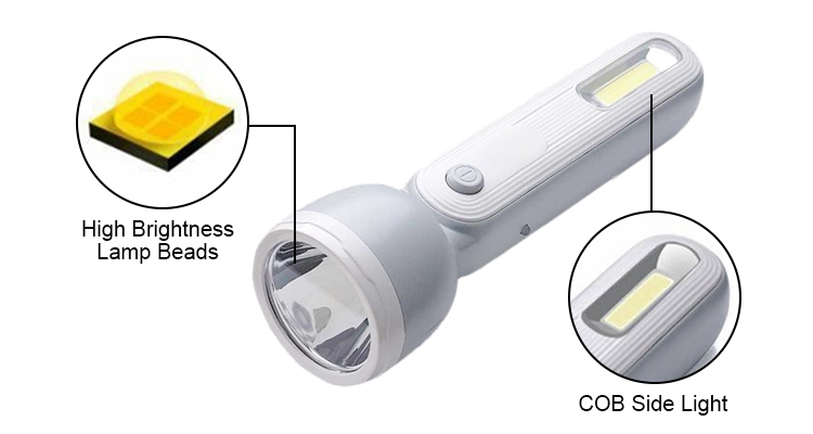 Mini solar flashlight components introduction